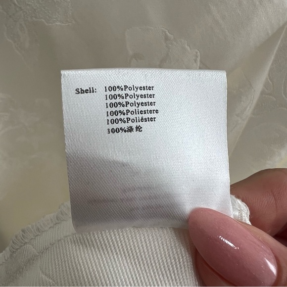 NEW NWT V. Chapman Cora Midi Dress In White Baroque Floral - Picture 11 of 11